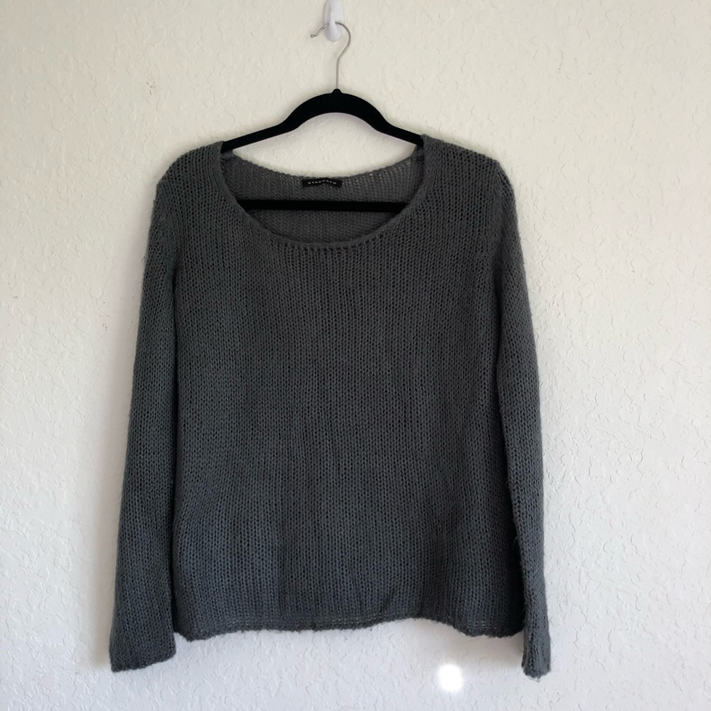 Gray Knit Sweater